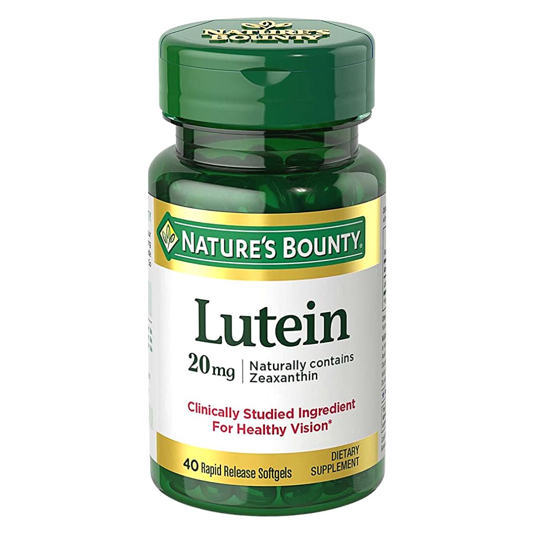 Nature's Bounty Lutein 20 mg 40 Softgels Nature's Bounty Lutein 20 mg 40 Softgels